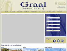 Tablet Screenshot of graalmakelaardij.nl